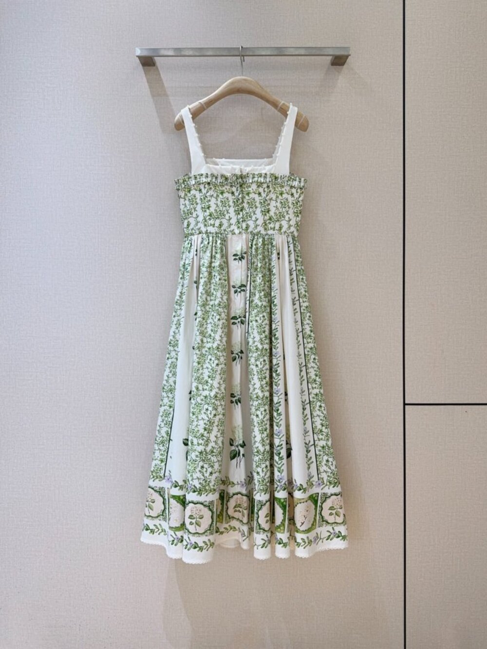 Agua by Agua Bendita Green Floral Print Slip Dress - Picture 3 of 7